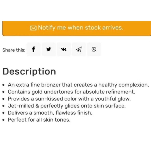 GUCCI FACE Golden Glow Bronzer 010 CARIBBEAN OCHRE - Picture 4 of 4